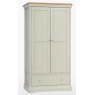 Cromby Wardrobe with 1 Drawer by TCH