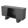 Marlow Matt Ceramic Grey Sideboard
