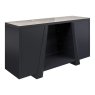 Dante Gloss Top Ceramic Grey Sideboard