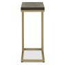 Athens Fumed Oak Sofa Table by Bentley Designs
