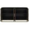 Athens Fumed Oak Wide Sideboard by Bentley Designs