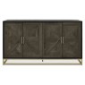 Athens Fumed Oak Wide Sideboard by Bentley Designs