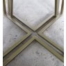 Athens Fumed Oak 125cm (4 Seater) Circular Dining Table by Bentley Designs