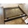 Athens Fumed Oak 4-6 Seater Extending Dining Table by Bentley Designs