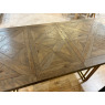 Athens Fumed Oak 4-6 Seater Extending Dining Table by Bentley Designs