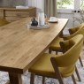 Regent Rustic Oak 4-6 Seater Extension Table by Bentley Designs