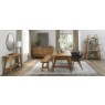 Regent Rustic Oak Small Bench by Bentley Designs