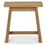 Regent Rustic Oak Side Table by Bentley Designs