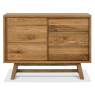 Regent Rustic Oak Narrow Sideboard by Bentley Designs
