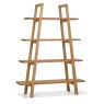 Regent Rustic Oak Open Display Unit by Bentley Designs