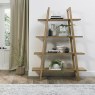 Regent Rustic Oak Open Display Unit by Bentley Designs