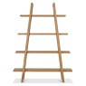 Regent Rustic Oak Open Display Unit by Bentley Designs