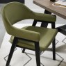 Regent Peppercorn Dining Armchairs (Cedar Velvet) by Bentley Designs