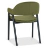 Regent Peppercorn Dining Armchairs (Cedar Velvet) by Bentley Designs