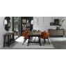 Regent Peppercorn Dining Armchairs (Rust Velvet) by Bentley Designs