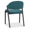 Regent Peppercorn Dining Chairs (Azure Velvet) by Bentley Designs