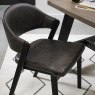 Regent Peppercorn Dining Chairs (Old West Vintage Faux Leather) by Bentley Designs