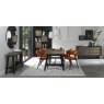 Regent Peppercorn Dining Chairs (Rust Velvet) by Bentley Designs