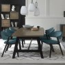 Regent Weathered Oak & Peppercorn 6-8 Seater Extension Table by Bentley Designs