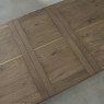 Regent Weathered Oak & Peppercorn 6-8 Seater Extension Table by Bentley Designs