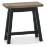 Regent Weathered Oak & Peppercorn Side Table by Bentley Designs