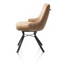 Thomas Swivel Dining Chair (Camel) by Habufa