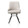 Thomas Swivel Dining Chair (Charcoal) by Habufa