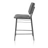Tatum Bar Chair (Anthracite) by Habufa
