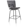 Manou Bar Chair (Anthracite) by Habufa