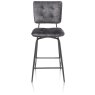 Manou Bar Chair (Anthracite) by Habufa