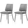 Fausto Dining Chair (Grey) by Habufa
