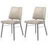 Fausto Dining Chair (Pebble) by Habufa
