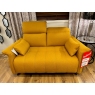Krizia 156cm Sofa & Footstool Set by Glam-More (Showroom Clearance)