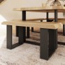 Reno 220 x 94cm Dining Table (U Leg) by Bell & Stocchero