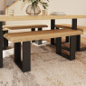 Reno 120cm Dining Bench (U Leg) by Bell & Stocchero