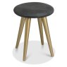 Sienna Fumed Oak Stool by Bentley Designs