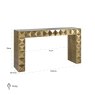 Collada Console Table by Richmond Interiors Collada Console Table by Richmond Interiors