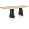 Arawood 270 x 120cm Teardrop Dining Table (Natural) by Habufa