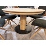 Chi ET204 120-170cm Extending Dining Table, 3x Arne Dining Chairs and 2x Arne Swivel Chairs Set by V