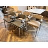 HND Toscana 160 x 90cm Dining Table & 6 Freya Chairs Set by HND (Showroom Clearance)