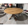Ovada 130cm Round Fixed Dining Table by Habufa (Showroom Clearance)