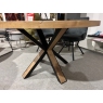 Ovada 130cm Round Fixed Dining Table by Habufa (Showroom Clearance)