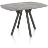 Minato 150 x 105cm Oval Bar Table (Light Grey Finish) by Habufa Minato 150 x 105cm Oval Bar Table (Light Grey Finish) by Habufa