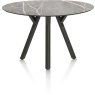 Minato 180 x 100cm Ellipse Bar Table (Light Grey Finish) by Habufa