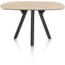 Minato 200 x 105cm Oval Bar Table (Light Natural Oak Finish) by Habufa