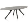 Minato 240 x 110cm Ellipse Dining Table (Light Grey Finish) by Habufa Minato 240 x 110cm Ellipse Dining Table (Light Grey Finish) by Habufa