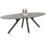 Minato 240 x 110cm Ellipse Dining Table (Light Grey Finish) by Habufa Minato 240 x 110cm Ellipse Dining Table (Light Grey Finish) by Habufa