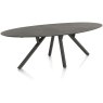 Minato 240 x 110cm Ellipse Dining Table (Onyx Finish) by Habufa Minato 240 x 110cm Ellipse Dining Table (Onyx Finish) by Habufa