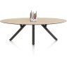 Minato 240 x 110cm Oval Dining Table (Light Natural Oak Finish) by Habufa Minato 240 x 110cm Oval Dining Table (Light Natural Oak Finish) by Habufa