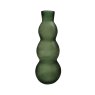 40cm Cracked Green Frost Bubble Vase